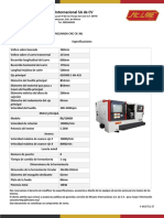 MT-CNC Ck-36l - Torno de Bancada Inclinada CNC Modck-36l