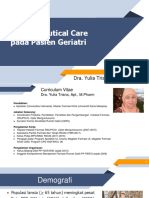 Dra Yulia Trisna, M.pharm, Apt - Pharmaceutical Care Pada Pasien Geriatri