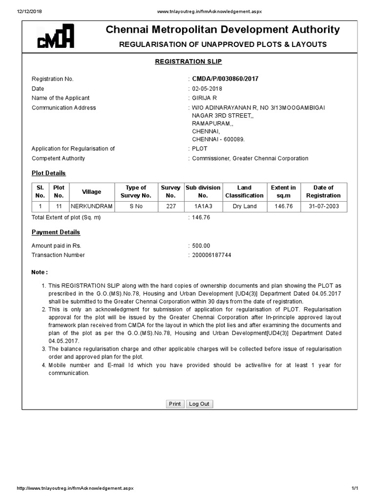 Girija Plot No 11 | PDF | Government | Business
