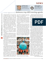 Asian Epidemic, Abstinence Top AIDS Meeting Agenda