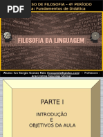 Filosofia da linguagem 