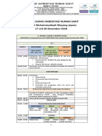 Jadwal Survei Akreditasi SNARS Edisi 1 RS PKU Muhammadiyah Mayong Jepara