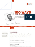 100-Ways Tp Help Succed and Make Money by-Tom-Peters