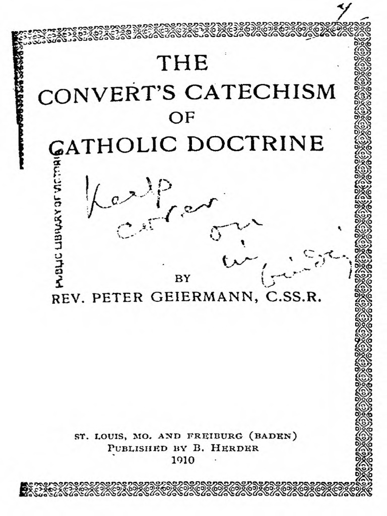 The converts catechism of Catholic doctrine.pdf Sanctification