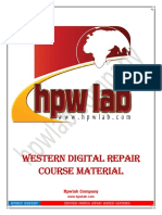 Western Digital HDD Repair Course