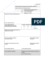 Form 7.10F1 Laporan Temuan Ketidaksesuaian