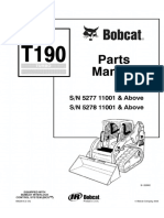 Bobcat T190 Compact Track Loader Parts Catalogue Manual SN 5278 11001 & Above.pdf