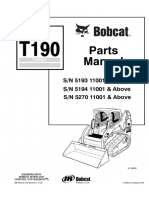 Bobcat T190 Compact Track Loader Parts Catalogue Manual SN 5193 11001 & Above.pdf