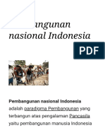 Pembangunan Nasional Indonesia - Wikipedia Bahasa Indonesia, Ensiklopedia Bebas