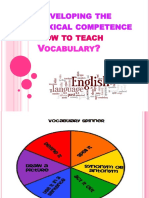 How To Teach Vocabulary
