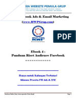 Ebook 4 Panduan Riset Audience Facebook PDF