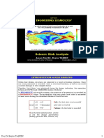 Engineering Seismology: Seismic Risk Analysis