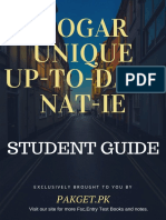 Dogar Unique Up-To-Date Nat-Ie: Student Guide