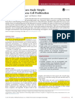 Research Techniques Made Simple: Techniques To Assess Cell Proliferation