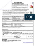 Irctcs E-Ticketing Service Electronic Reservation Slip (Personal User)