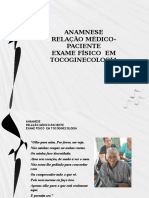 Anamnese Relacao Medico Paciente - Exame Fisico