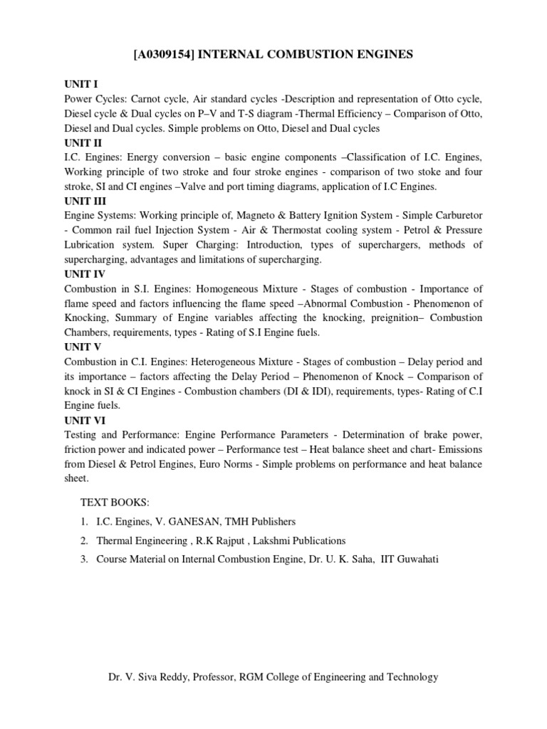 Internal Combustion Engines PDF | PDF | Internal Combustion Engine ...