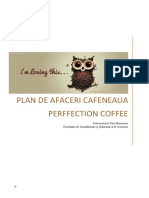 Plan de Afaceri Perffection Coffee