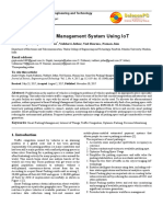 Smart Car Parking Management System Using Iot: Communication