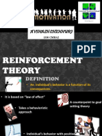 Reinforcement Theory: Avinash Chennuri