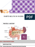 Diabetes Mellitus in Children: Supervised By: Dr. Pulung M. Silalahi, Sp.A Created By: Inez Talitha 1102013134
