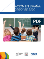 Educacion Espana 2020 Investigacion Completa PDF