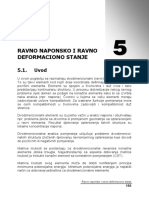 Ravno Stanje Napona I Deformacija PDF