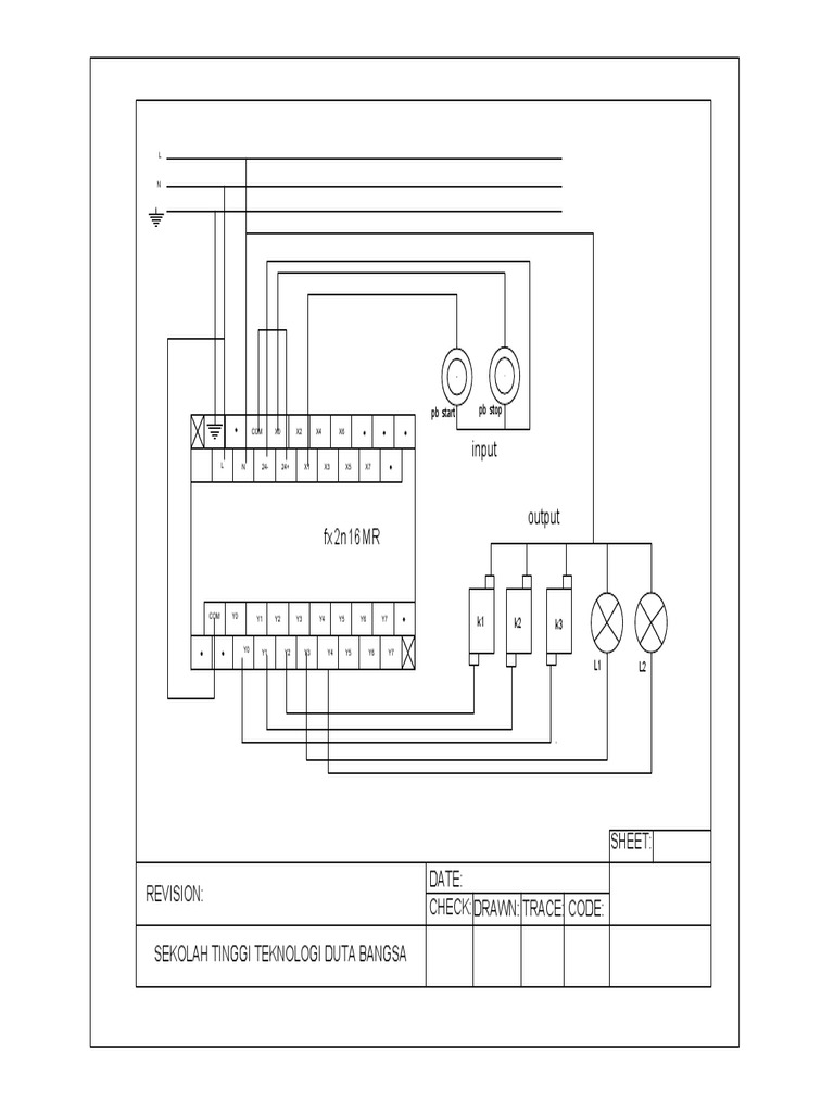Plc Wirring Model Pdf