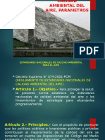 Calidad Ambiental Del Aire, Parametros