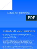 Linear Programming