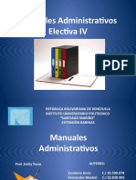 Electiva IV Manuales Administrativos