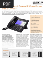 iPECS LIP-9071 Datasheet_v.1.2_20180122