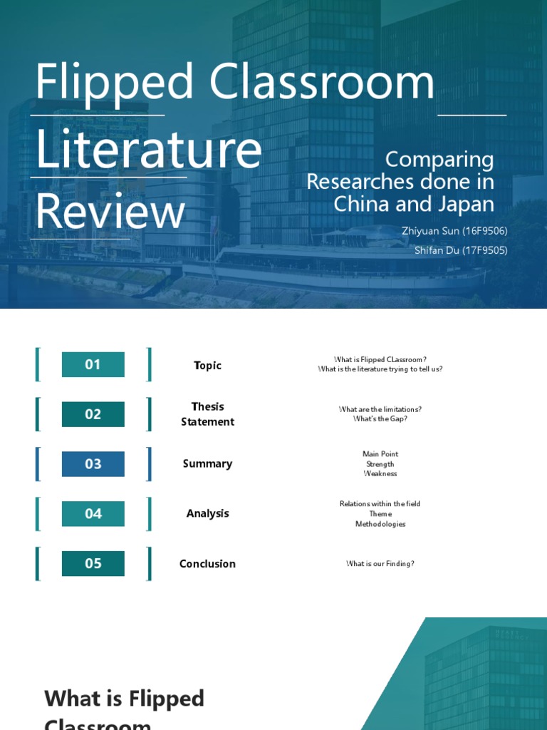 Flipped Classroom Literature Review Download Free PDF English As A