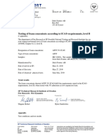 Report 4P03406-1 AFFF 3 ICAO Level B Fomtec