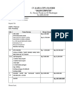 No: 023/PGC/11/2018 Hal: Surat Penawaran Kepada Yth