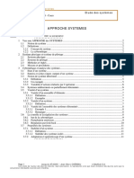 Cours Approches Systèmes