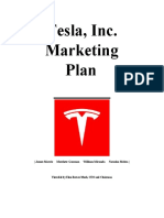 Tesla Marketing Plan 1z0szsg