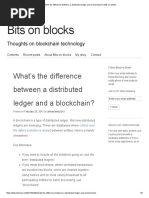 Difference Between Distributed Ledger & Blockchain - PDF