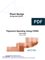 PDMS Pipe Work Spooling User Guide PDF