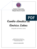 Ensayo de Geografía de América Latina