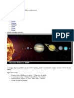 Práctica 10. Sistema Solar en GIMP