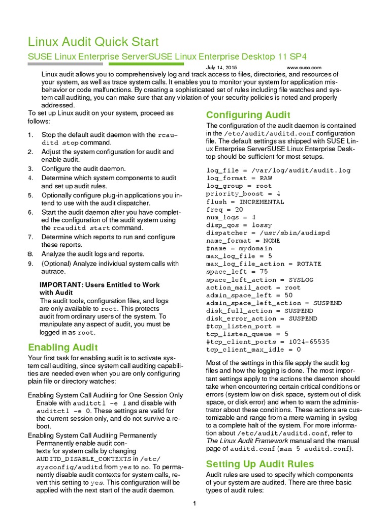 Audit Quickstart | PDF | Free Software | License