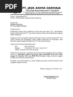 Contoh Surat Pemberitahuan Kegiatan Family Gathering Pdf