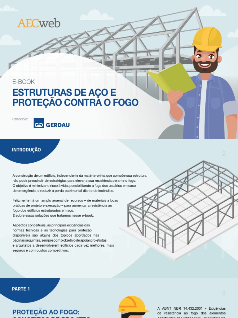 Proteção ao Fogo em Estruturas de Aço | PDF | Aço | Tinta