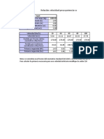 Tabla de Relacion Velocidad Peso Potencia