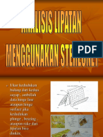 Stereonet Lipatan