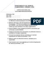 Carta Funcional de Oficina de Mesa de Partes