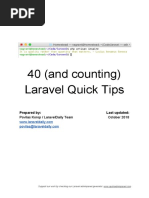 Laravel Tips 1