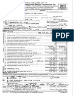 Citizens for Responsibility and Ethics in Washington's (CREW) 2017 tax forms