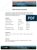 Hoja Tecnica Arena Frac PDF